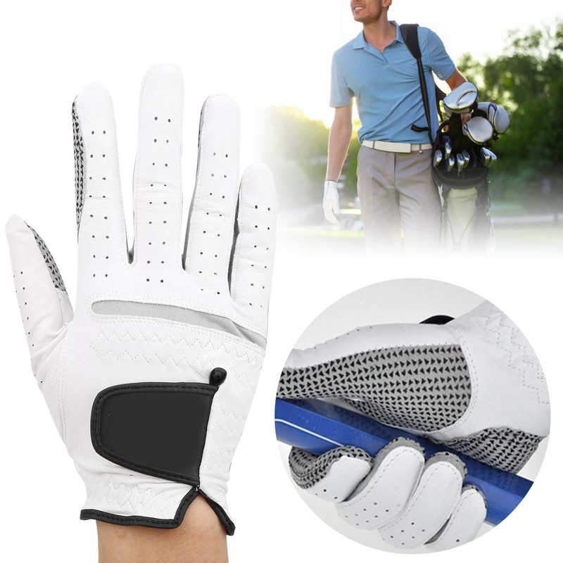 ZIZEV Guantes de Racquetball, Cuero y Material Granular Antideslizante, Transpirable