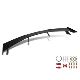 Rear High Wing Spoiler Kit Fit Chevy Corvette C8 Models 2020 2021 2022 2023 2024 Rear Gloss Black