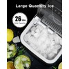 Silonn Ice Makers Countertop - Auto-Cleaning Portable Ice Maker Machine,