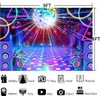 Disco Backdrop for Retro 70s 80s 90s Glow Dance Party