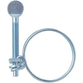 TRUSCO TWBN-58 Finger Screw Type Wire Band, Tightening Diameter 2.0 - 2.3 inches (52 - 58 mm) (Pack of 10)