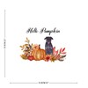 Hello Pumpkin Wall Art Decal Quotes Dog Pet Fall Harvest