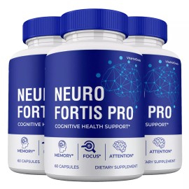 Neuro Fortis Pro Capsules, Supplement for Brain & Cognitive Health  (3 Pack)