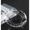 Rxcvkmw crystal glass Gshtray, cigar Gshtray, suitable for home, office,