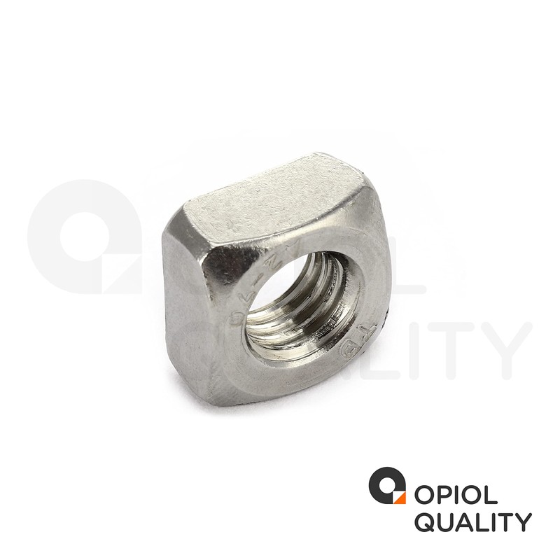 OPIOL QUALITY® Square Nuts DIN 557 M8 Made of Stainless