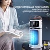 Portable Air Cooler, Personal Evaporative Air Cooler, 9 Speeds Mist