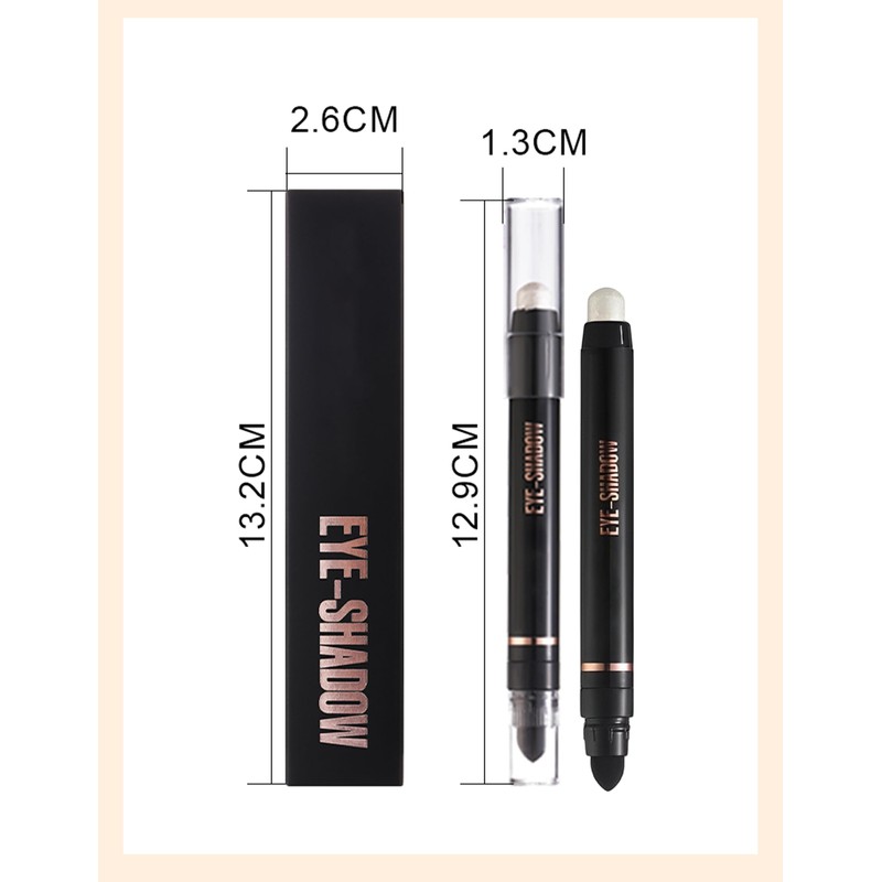 Erinde Pink Eyeshadow Pen, Glitter Cream Eyeshadow Stick, Long-Lasting &