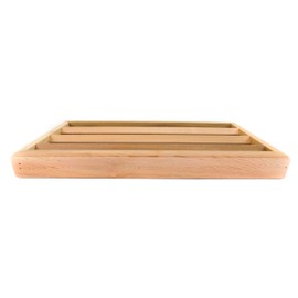 Miller Shingle Clear Cedar Foundation Vent with Louvers - 16 inch x 8 inch - 4 Pack