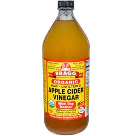 Bragg Organic Raw Apple Cider Vinegar, 32 Ounce - 6 Pack