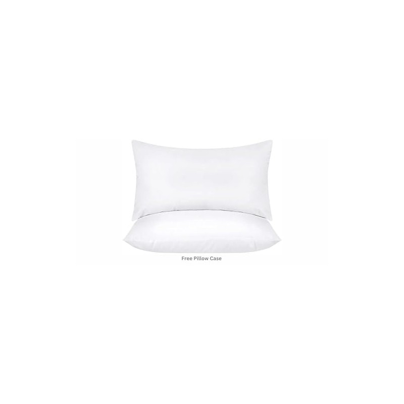 CHCOMFORT 40cm Deep Double Size Fitted Sheets with two Matching