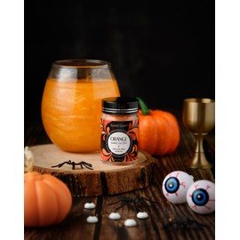 Sweet Spell Edible Glitter (15g) - Shimmer Sparkles for Drinks, Cakes, Cocktails - 100% Edible & Food Grade Glitter, Vegan, Gluten-Free (Orange)