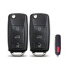 2X New Quality Replacement Proxy Key Fob Remote Compatible with