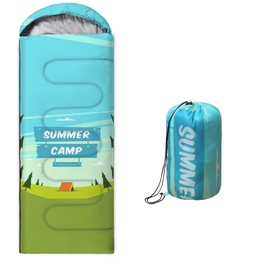 oaskys Camping Sleeping Bag - 3 Season Warm & Cool Weather - Summer Spring Fall Lightweight Waterproof for Adults Kids - Camping Gear Equipment, Traveling, and Outdoors