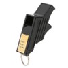 Molten Plastic Referee Whistle Valk-Ee-N, Black, Referee Whistle, Grip, Professional