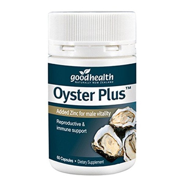 Goodhealth Zinc Plus Oyster Extract 60 Capsules Imported from New Zealand