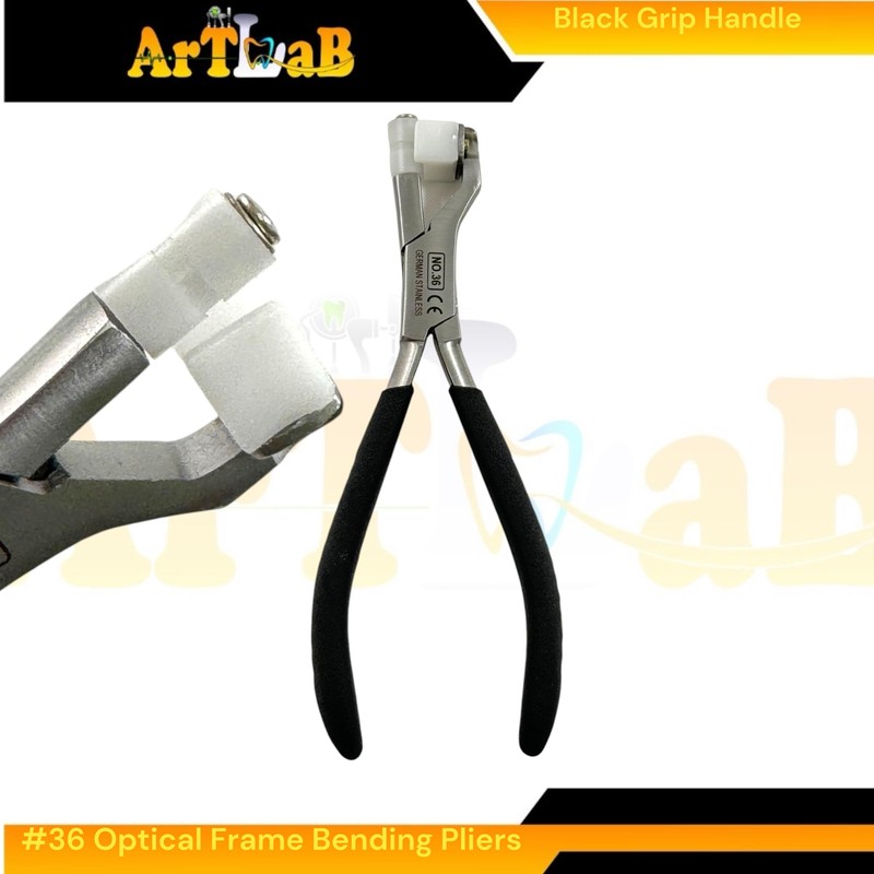 Optical Pliers for Adjusting Eyeglasses, Nose Pad Applicator Pliers, Arm