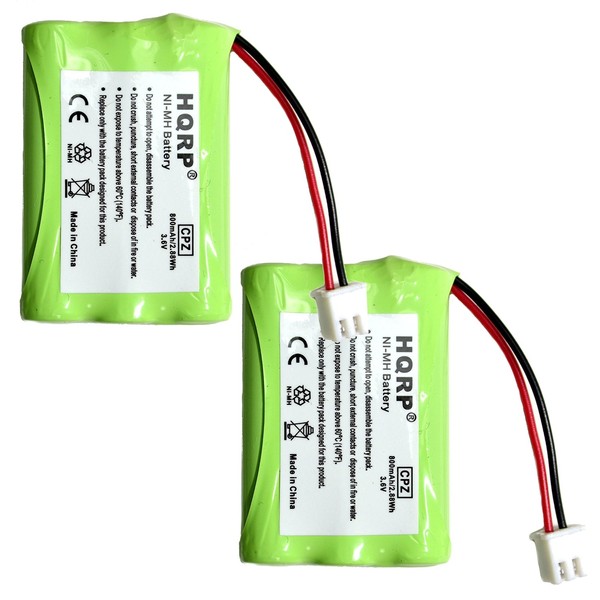HQRP 2-Pack Battery Works with Tri-tronics 1038100 1107000 CM-TR103 1038100-D