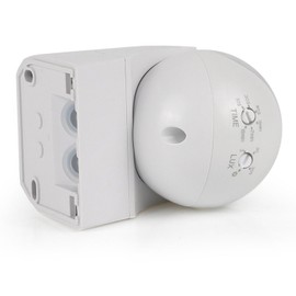 Slim Infrared Motion Sensor 180 ° 230 V IP44 – Surface Mount for Wet Room Outdoor Use – LED
