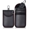 2 Pack Faraday Key Fob Bag RFID Blocking Sleeves Signal