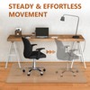 HOMEK Large Office Chair Mat for Hardwood Floor- 46" x