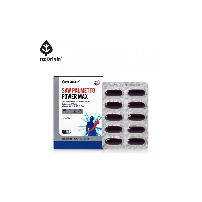 NuzOrigin Saw Palmetto Power Max / 엔젯오리진 쏘팔메토 파워 맥스