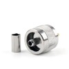 Areyourshop 10Pcs Connector UHF Male PL259 Plug Crimp RG58 RG142