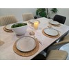 Round Woven Placemats Set of 6, 13 inch Plate Chargers