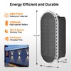 Ellasay 8 Pack Fence Lights Solar Powered, Up and Down