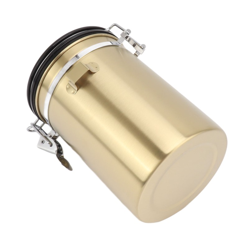 Sealed Sealed Coffee Canister 304 Stainless Steel Coffee Storage Tank