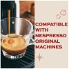 Nespresso Kimbo Ristretto Medium-Dark Roast Aluminum Nespresso Compatible Pods -