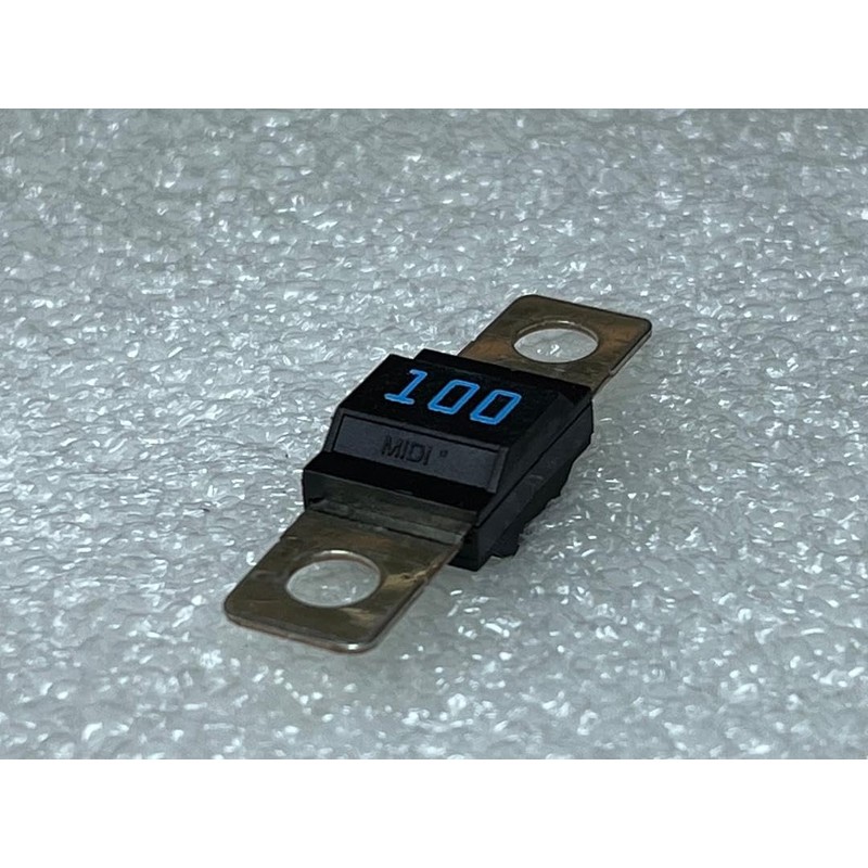 Generic Littelfuse MIDI Bolt-Down Fuse 100A, 498 Series, 32VDC, Time
