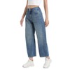 HAIOUNIUZAI Women's Wide Leg Plus Size Baggy Ankle Barrel Jeans