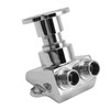 Floor Mount Pedal Valve Stainless Steel Water Saving Foot Pedal