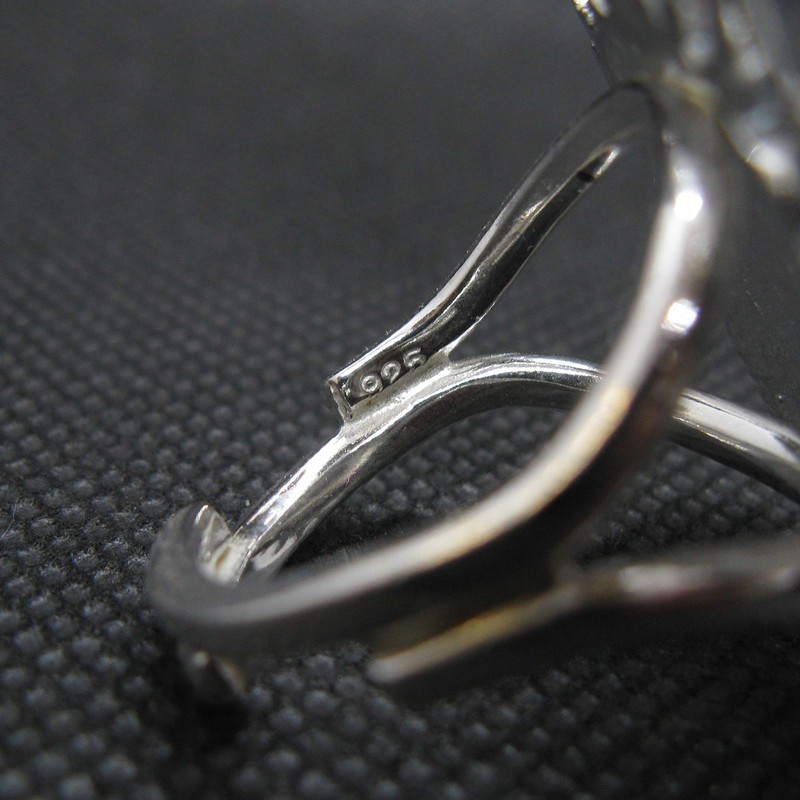 Genuine Sterling Silver Ring Sun And Moon Solid Hallmarked 925