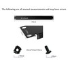 Harrisen 4 Pack of 1U Blank Panel, Mount Blanking Panel,