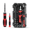 IRONCUBE Multi Ratcheting Screwdriver Set: 56 IN 1 Magnetic Bits