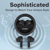 COBY Spinning True Wireless Earbuds | Spinner Bluetooth Earbuds, 8HR