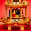 SIKORA P34 Classic Wooden Christmas Pyramid with 3 Levels