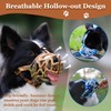 Dog Muzzle, Printed Basket Muzzle for Small Medium Large Dogs