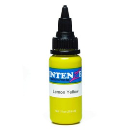 Intenze Lemon Yellow Tattoo Ink 1oz