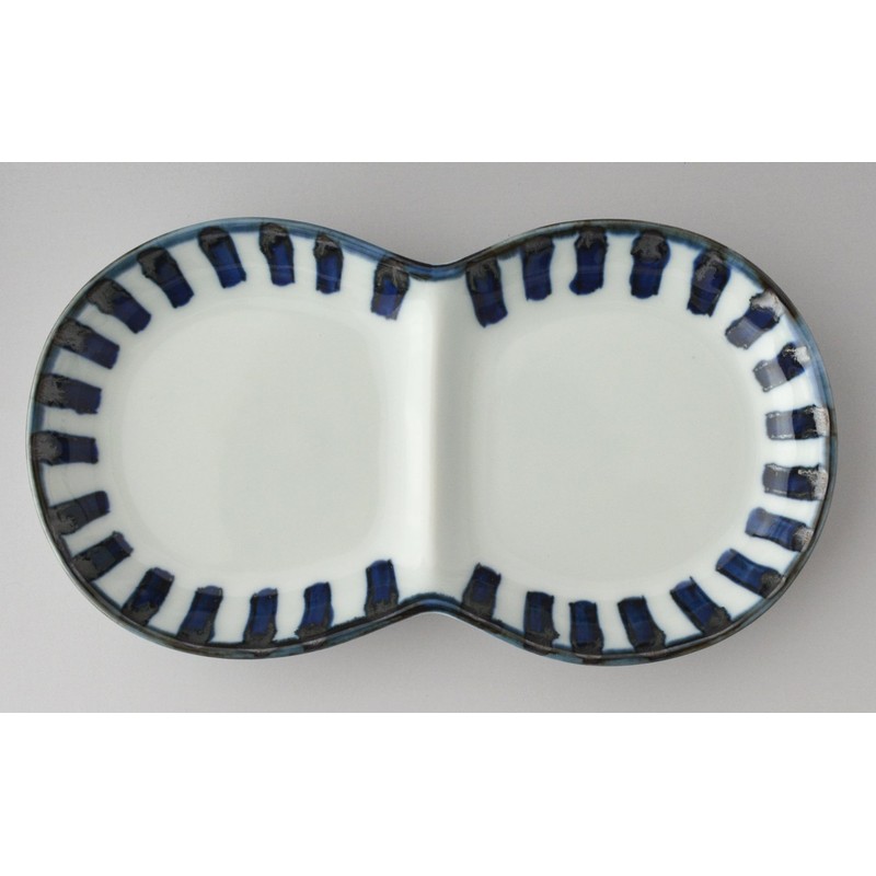 Kyoritsu Pottery Hasami Ware 33617 Fukuho Kiln Mini Plate (with
