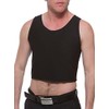 Underworks Econo High Power Chest Binder Tank Top Black Large