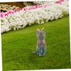 Ciieeo Cat Figurine Mini Resin Figure Adorable Tiny Cat Decoration