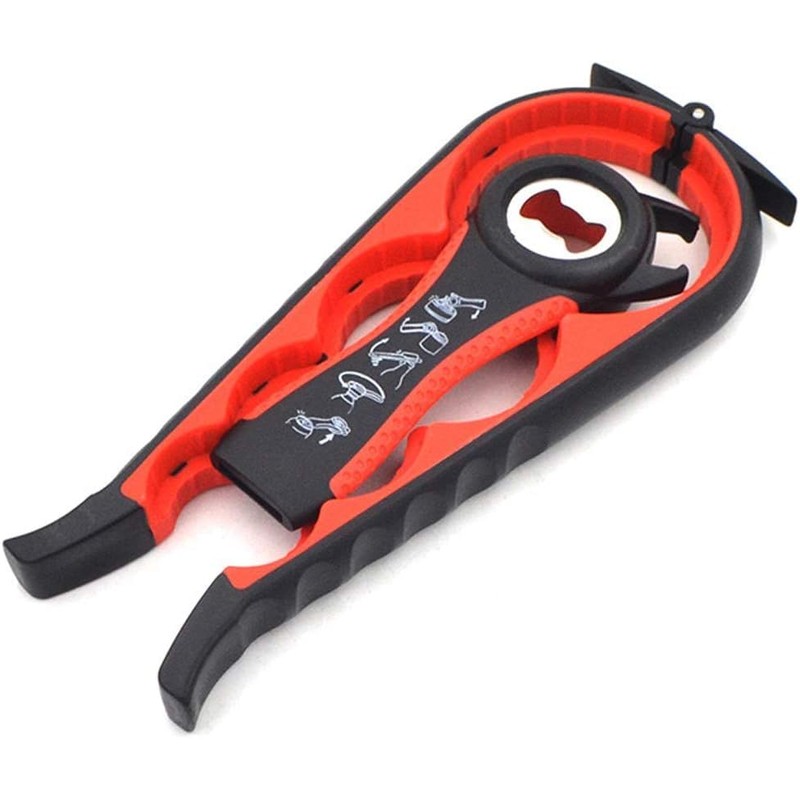 Can Opener Jar Opener & Bottle Opener Multifunction Bottle Lid