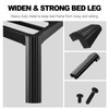 RmagineX Queen Size Bed Frame, 14 Inch High Heavy Duty
