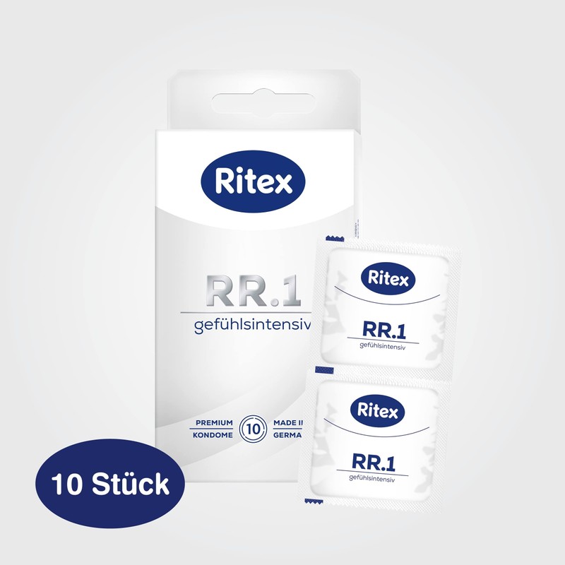 Ritex RR.1 Kondome, Gefühlsintensiv, 10 Stück