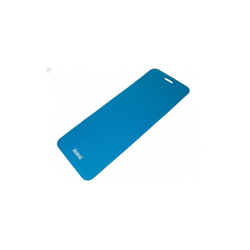 Elite Workout Mat with Handle Color: Blue, Size: 1/2" H