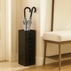 Hiceeden Square Metal Umbrella Holder, Free Standing Umbrella Rack Stand