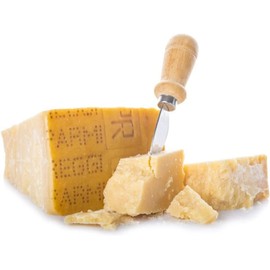 GREAT BRITISH TRADING LIMITED Parmigiano Reggiano DOP Parmesan Cheese - Original - 1kg (+/- 5%) from GREAT BRITISH TRADING LIMITED