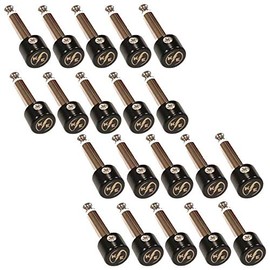 20 Pieces Solder-Free Solderless 1/4" Connectors for Kurrent Electric Guitar Effects Patch Cables